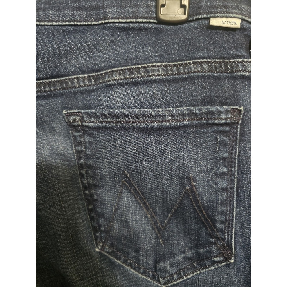 Mother The Weekender Fray Jeans In Mint Condition Size 33 - Picture 3 of 8